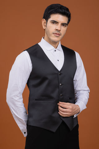 BLACK PENTAGON STONE TUXEDO