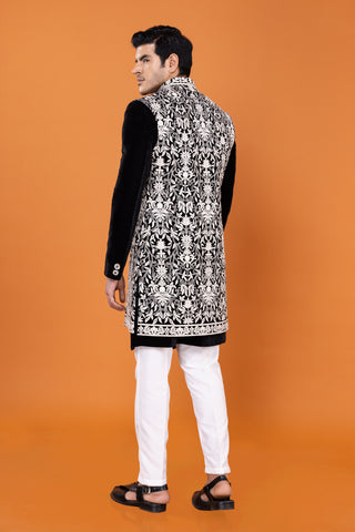 BLACK ROYAL SHRUG INDO WESTERN