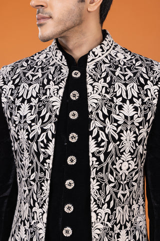 BLACK ROYAL SHRUG INDO WESTERN