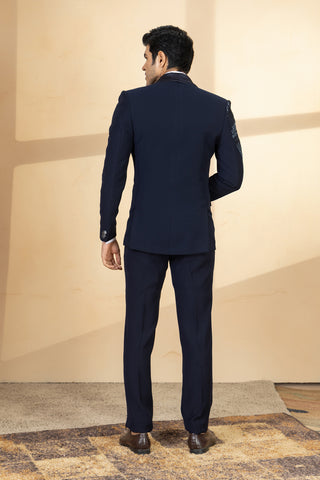 NAVY BLUE AARAV TUXEDO