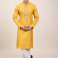 Yellow Kurta Pajama For Men