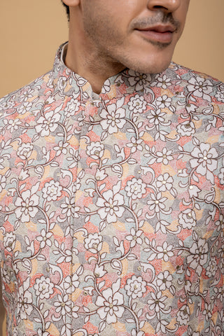 Embriodery jacket for men