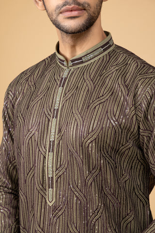 Mehendi Kurta pajama for men