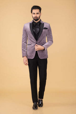 Lilac Tuxedo For men For cOCKTAIL