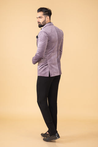 LILAC VELVET TUXEDO