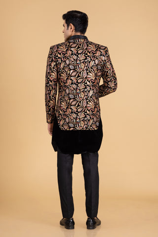 NIGHT FOREST BLACK SHRUG INDO WESTERN