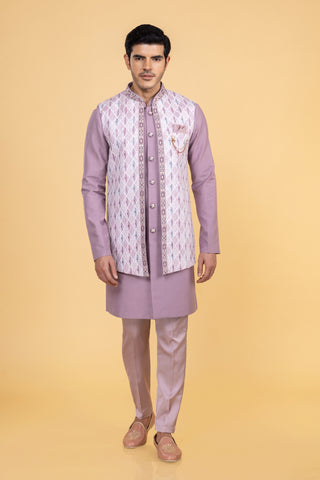 MUAVE JACKET SHRUG SET