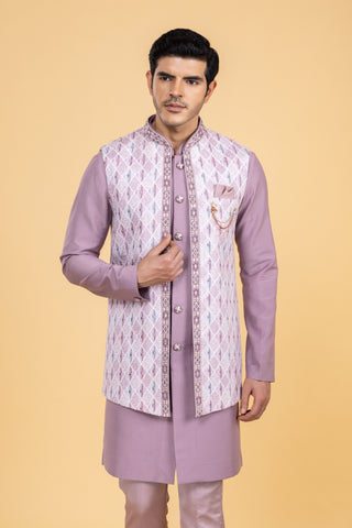 Lilac Shrug jacket Set For men weddung