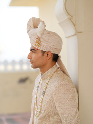 JASHN E JAIPUR SILK SHERWANI SET