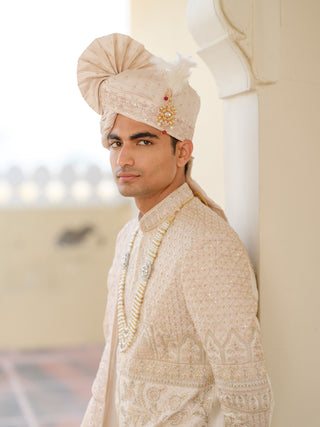 JASHN E JAIPUR SILK SHERWANI SET