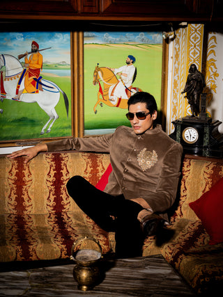 NOBLE BROWN JODHPURI