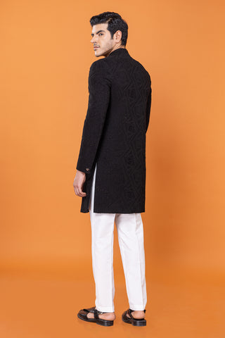 MODERN BLACK INDO WESTERN