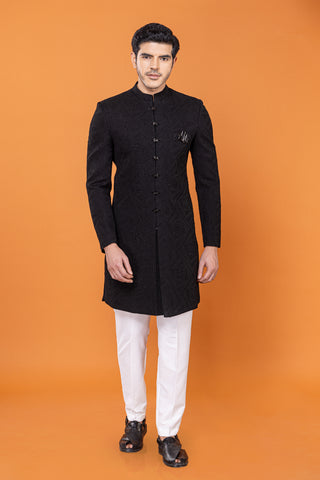 MODERN BLACK INDO WESTERN