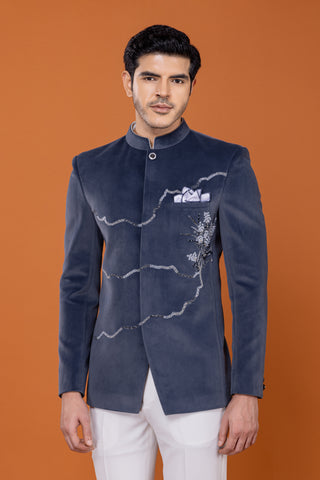 Embriodery Bandhgala For Men For Wedding