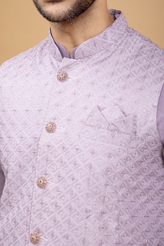 LILAC LAJAWAB JACKET KURTA SET